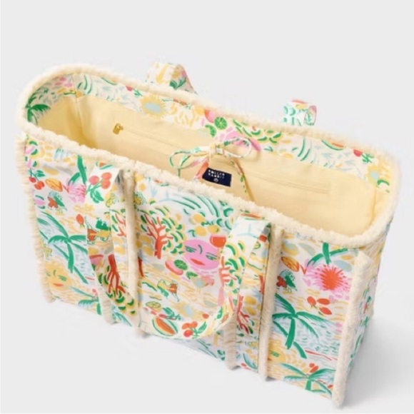 Roller Rabbit x Target Tropical Print Tote - Picture 2 of 4